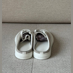 Hermès White Keep Mules Sneakers - Size 39