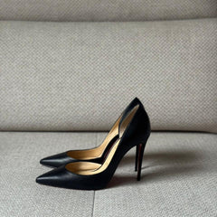 Christian Louboutin Black Iriza 100mm d’Orsay Pumps – Size 40