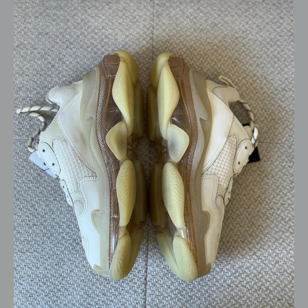 Balenciaga White Triple S - Size 40