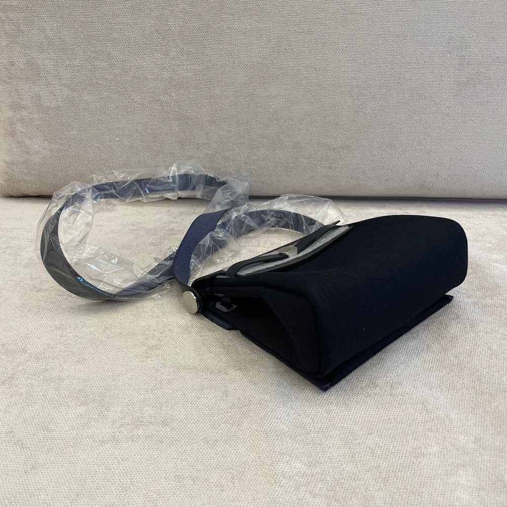Hermès Black Mini Herbag PHW