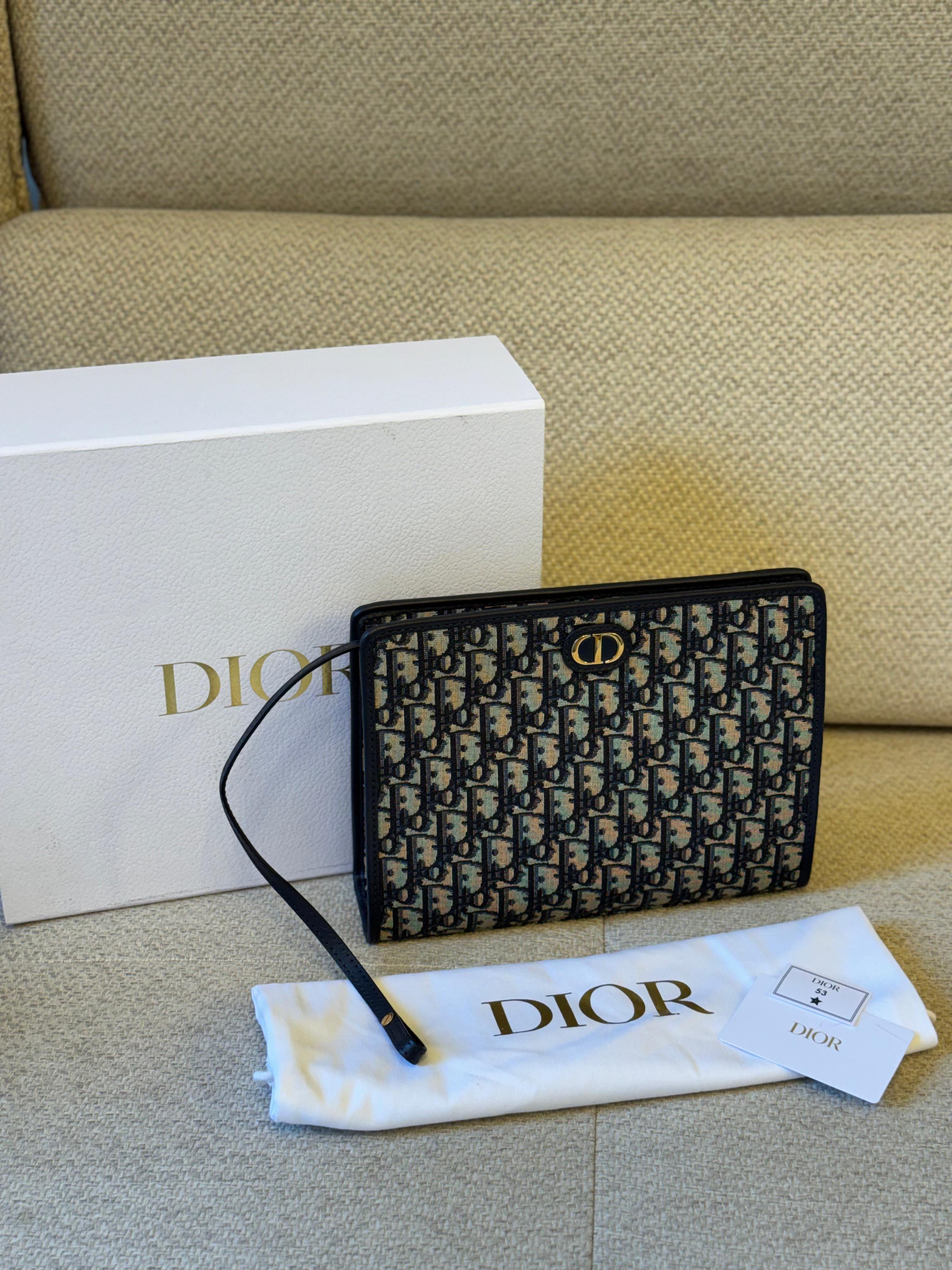 Christian Dior Oblique 30 Montaigne Pouch