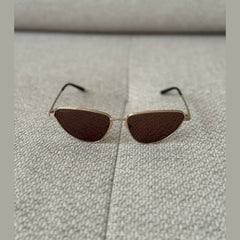 Gucci Gold Cateye Sunglasses