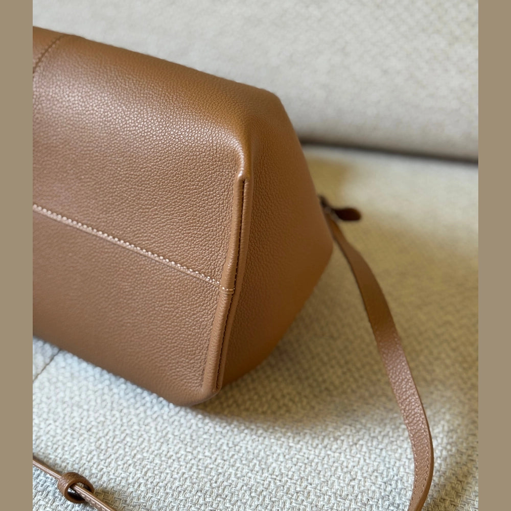 Polène Numéro Neuf Tan Full Grain Calf Leather Bag