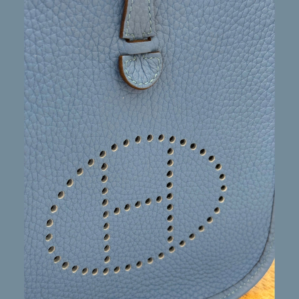 Hermès Blue Hydra Mini Evelyne