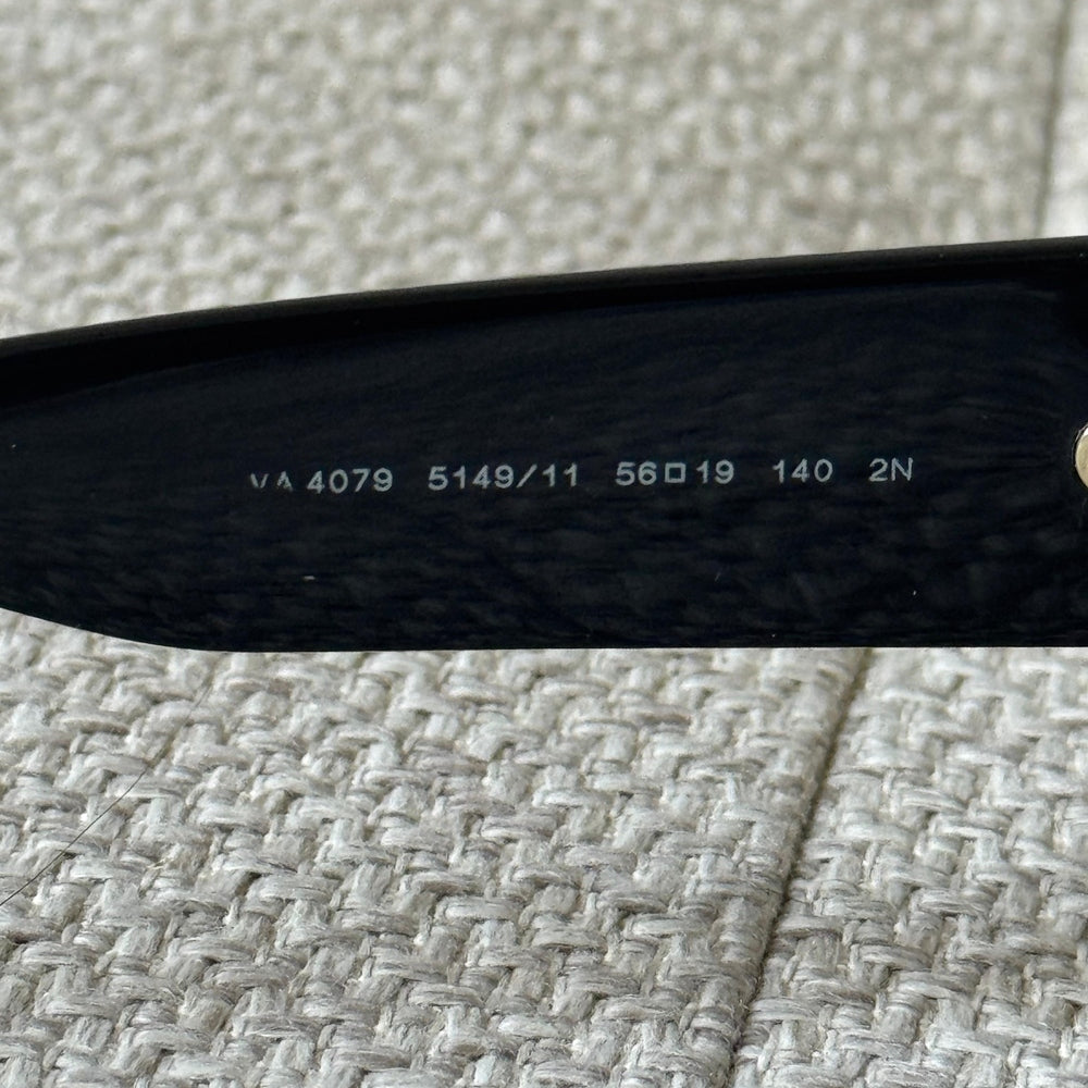 Valentino Black Oversized Sunglasses