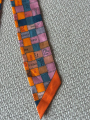 Hermès Bolduc Au Carre Silk Twilly