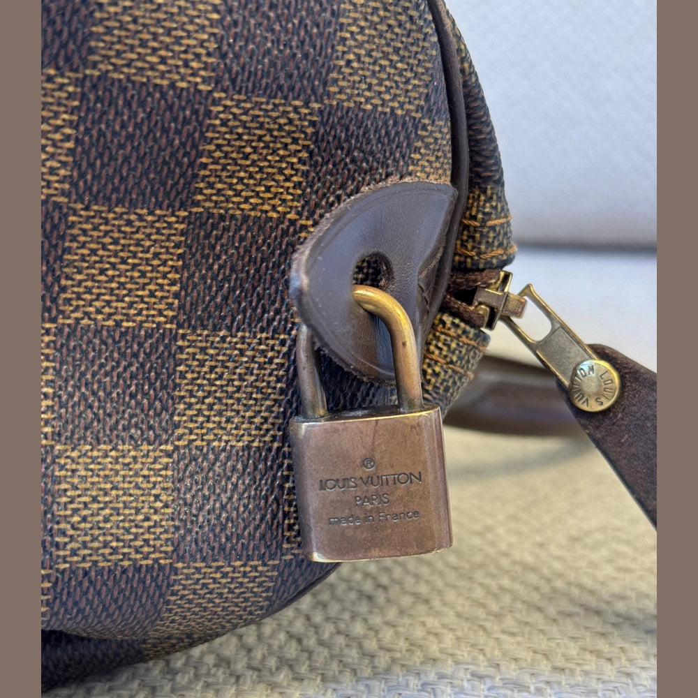 Louis Vuitton Damier Ebene Speedy 30 - Missing Key