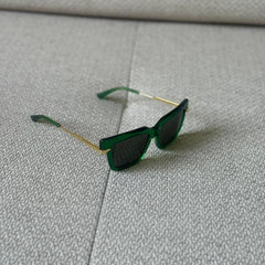 Bottega Veneta Green Sunglasses