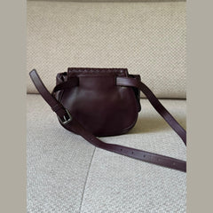 Bottega Veneta Intrecciato Leather Tassel Belt Bag