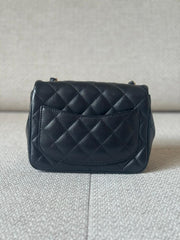 Chanel Black Quilted Mini Classic Flap Bag