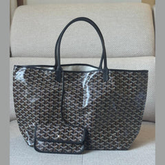 Goyard St Louis Goyardine Coated Canvas GM Tote