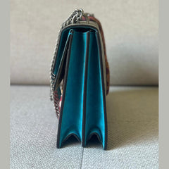 Gucci Embroidered GG Supreme Dionysus Shoulder Bag