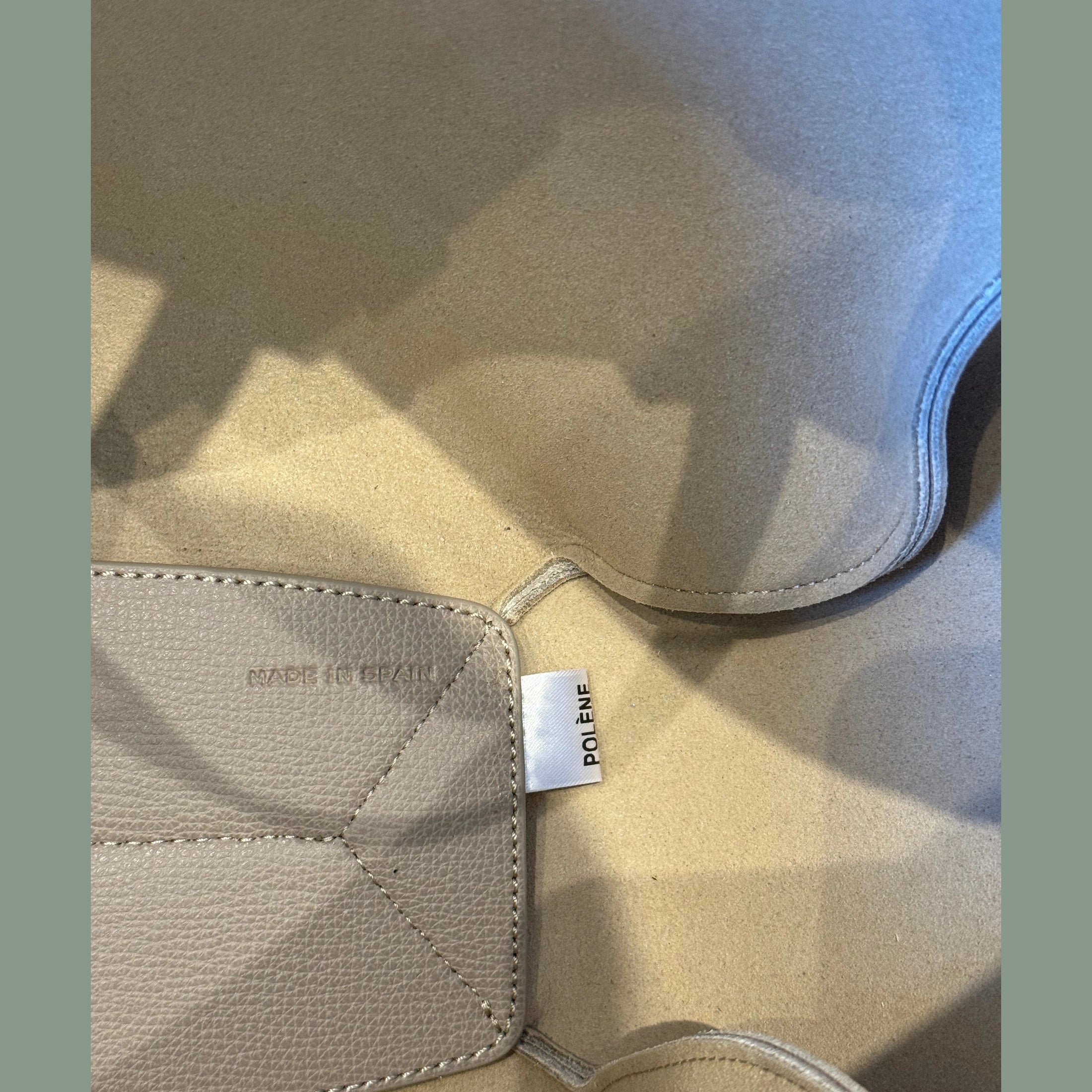 Polène Taupe Large Cyme Tote