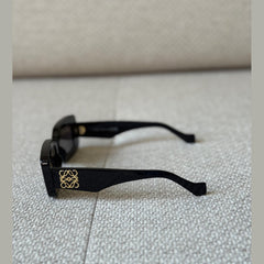 Loewe Black Rectangular Sunglasses