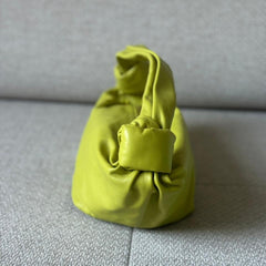Bottega Veneta Yellow Double Knot Mini Shoulder Bag