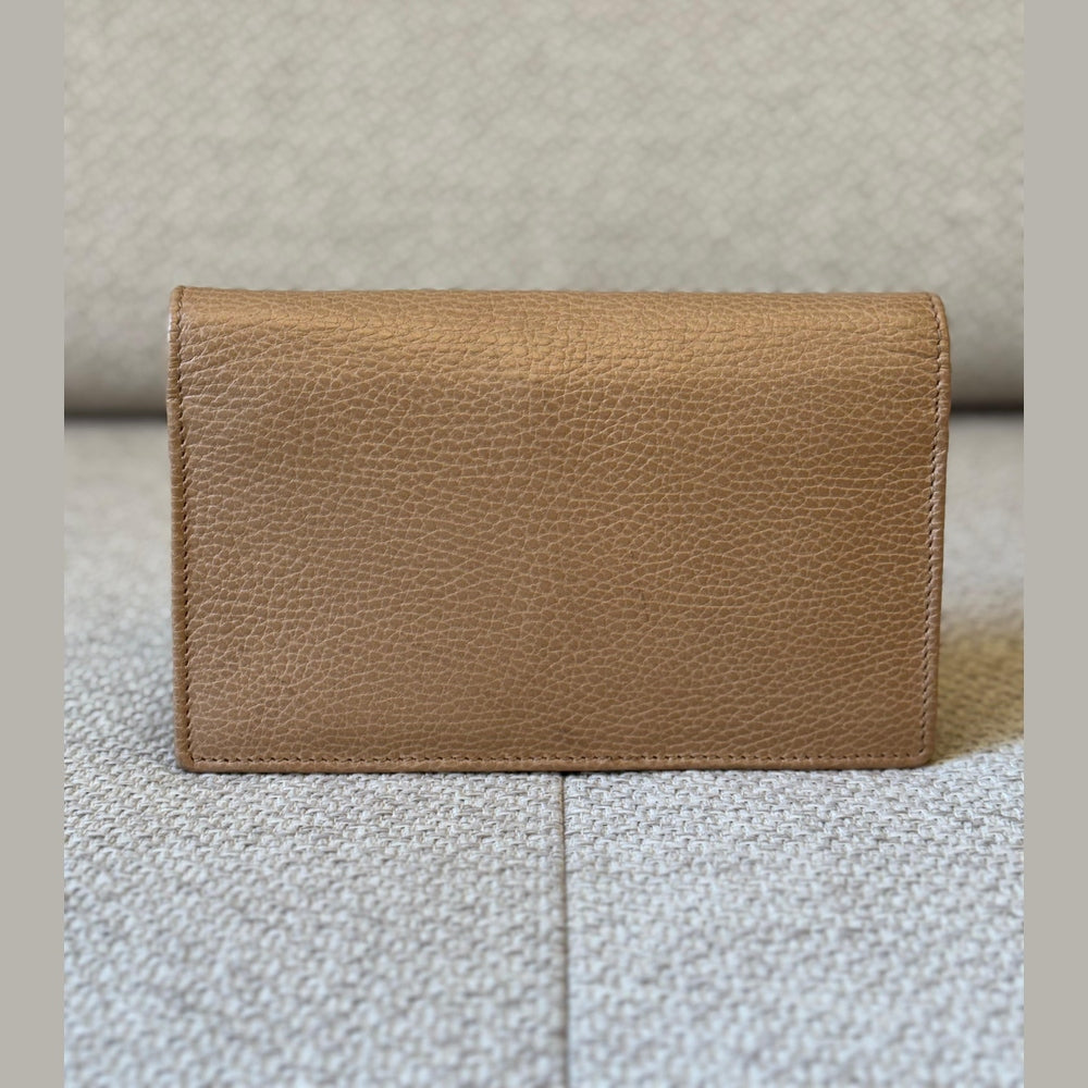 Gucci Interlocking G Beige Wallet On Chain