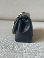 Chanel Black Quilted Mini Classic Flap Bag