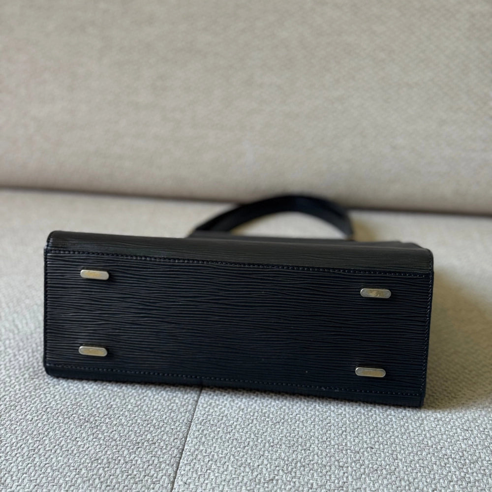 Louis Vuitton Black Epi Leather Figari Bag