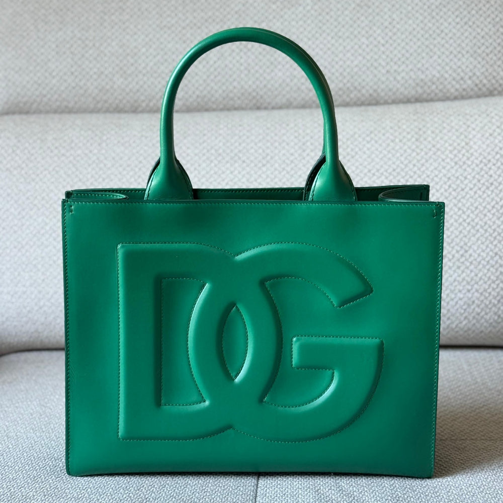 Dolce & Gabbana Green Daily Tote Bag