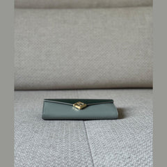 Fendi FF Diamonds Green Wallet on Chain