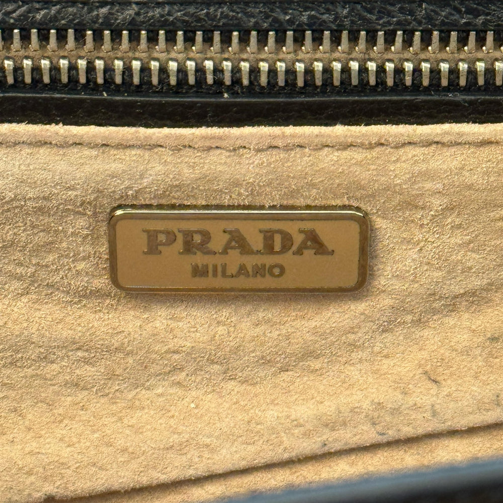 Prada Tricolor Cinghiale Clutch