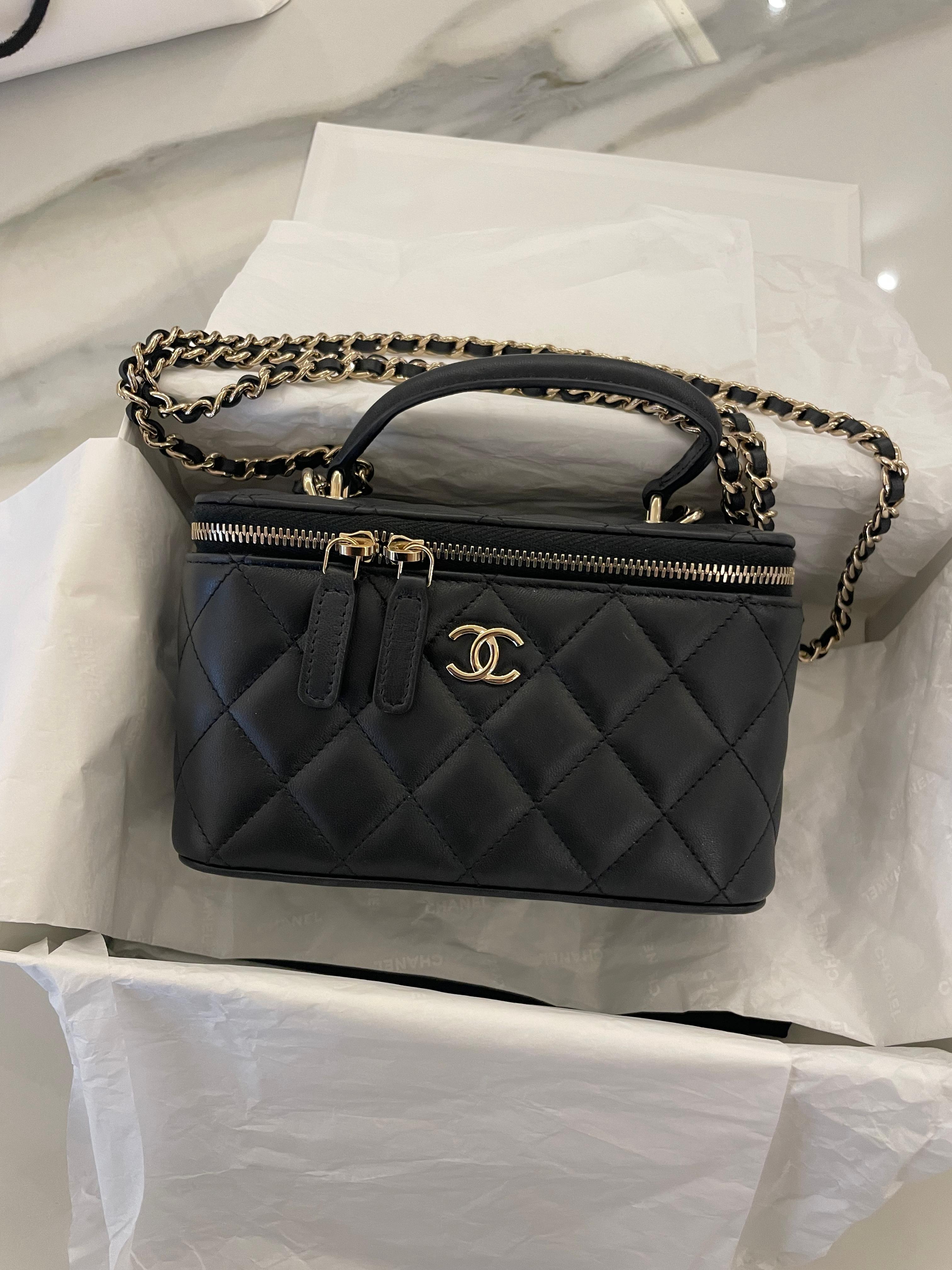 Chanel Black Vanity Bag