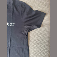 Christian Dior Black New Wave T-Shirt - Size M