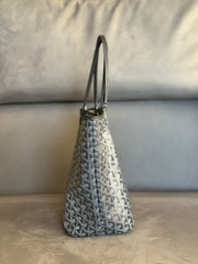 Goyard Grey Saint Louis PM Shoulder Bag