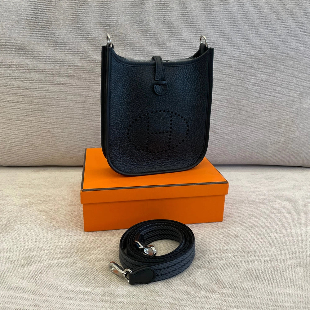 Hermès Black Evelyne Mini