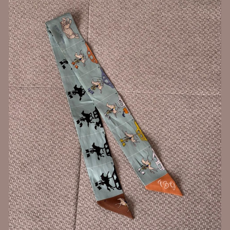 Hermès Parade Silk Twilly