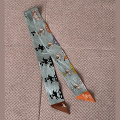 Hermès Parade Silk Twilly
