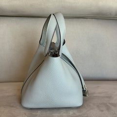 Hermès Picotin Lock 18 in Gris Pantin with Palladium Hardware