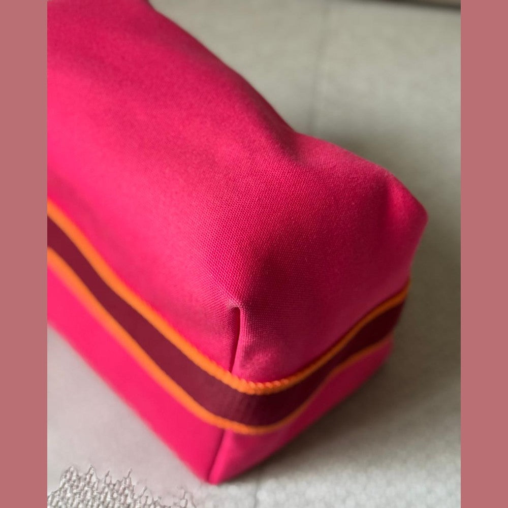 Hermès Bride-à-Brac GM Pouch in Hibiscus