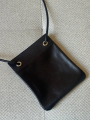 Hermès Black Leather Mini Aline Crossbody with Receipt