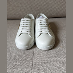 Dolce & Gabbana White Leather Saint Tropez Sneakers - Size 43