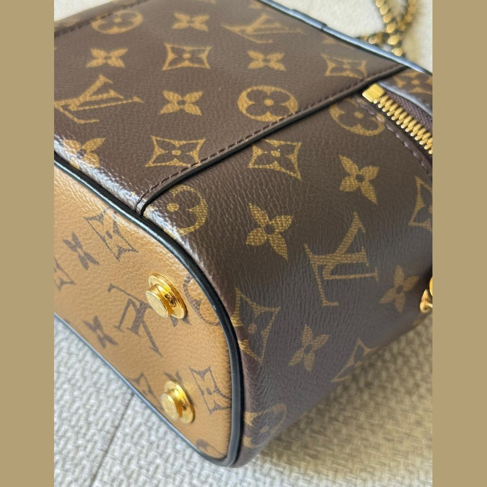 Louis Vuitton Monogram Vanity Bag PM with Strap