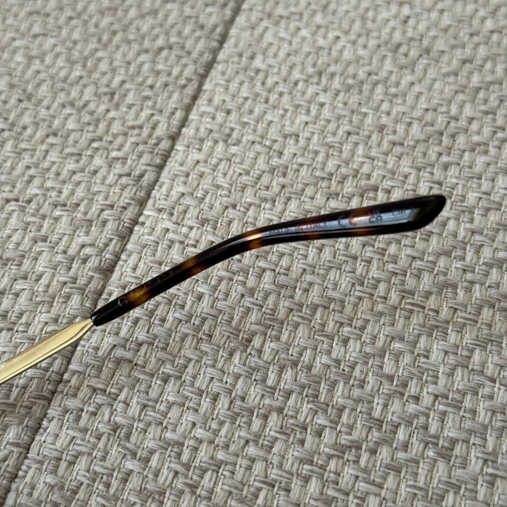 Gucci Gold Cateye Sunglasses
