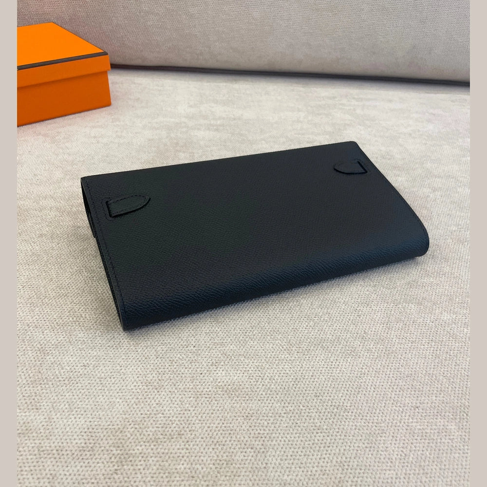 Hermès Black Epsom Leather Kelly To Go with PHW