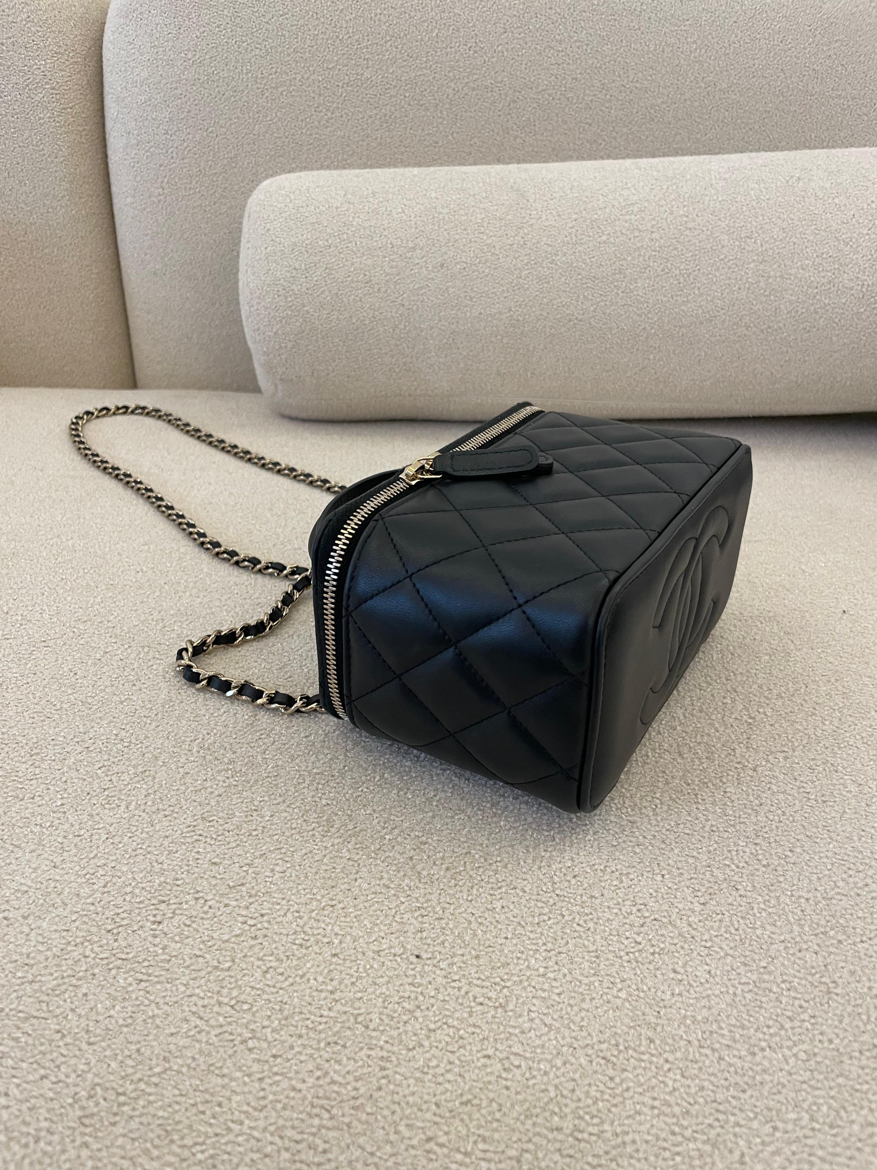 Chanel Black Vanity Bag
