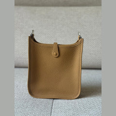 Hermès Biscuit Mini Evelyne with Palladium Hardware - Stamp G