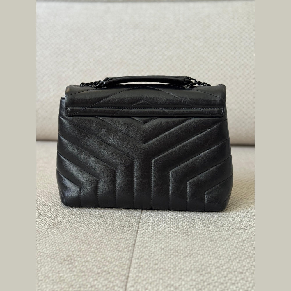 Saint Laurent Small Loulou Bag – Full Black
