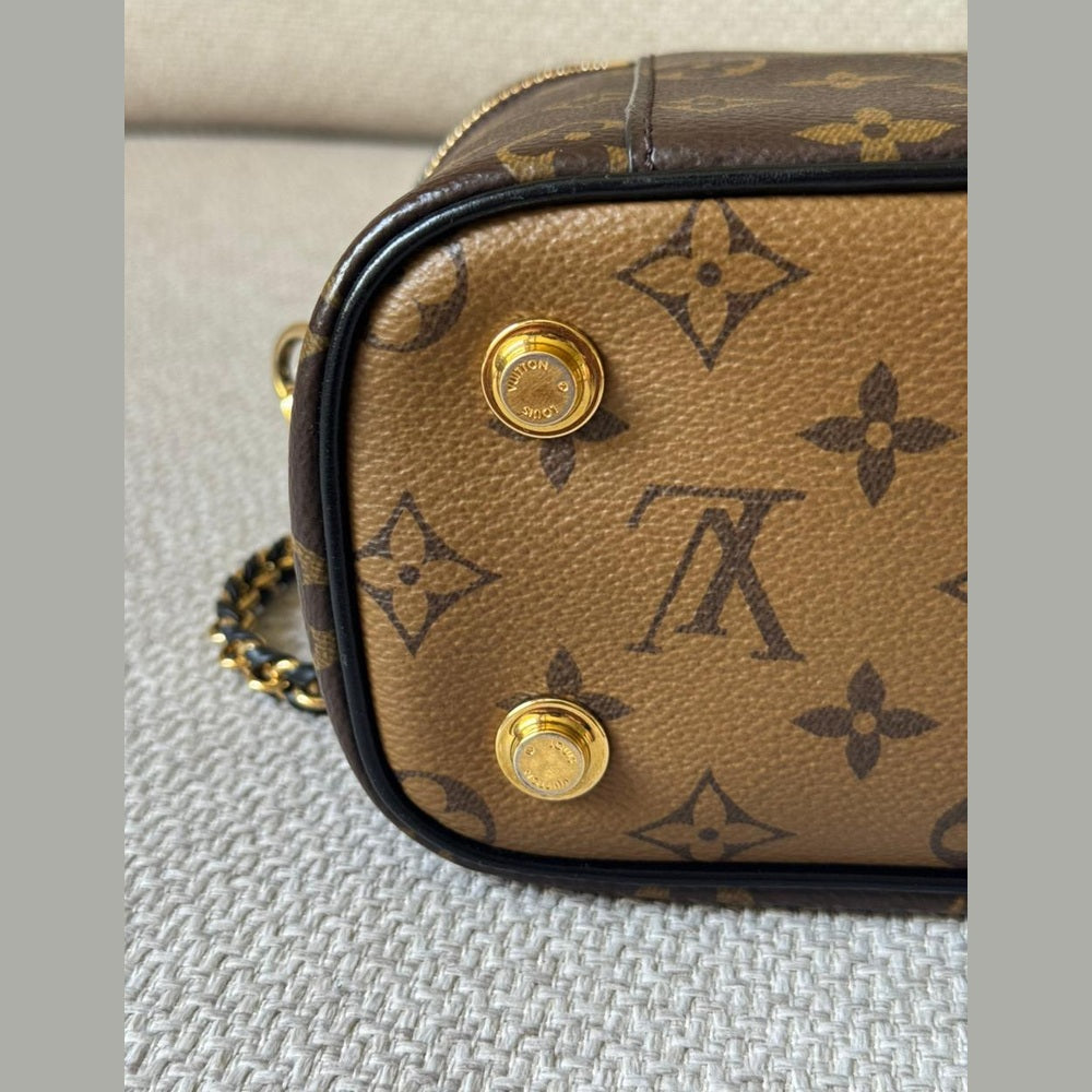 Louis Vuitton Monogram Vanity Bag PM with Strap