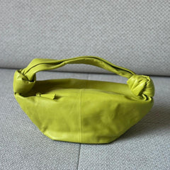 Bottega Veneta Yellow Double Knot Mini Shoulder Bag