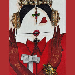 Dolce & Gabbana Queen of Hearts T-Shirt - Size 40