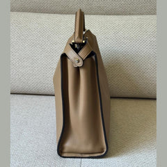 Fendi Peekaboo Iconic Essentially Top Handle Bag with Strap