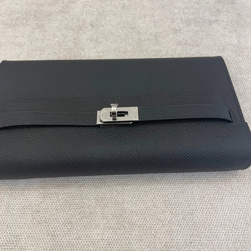 Hermès Black Epsom Leather Kelly To Go with PHW
