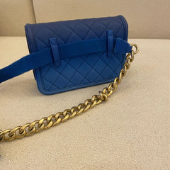 Chanel Sunset on The Sea Blue Belt Bag - Free Size