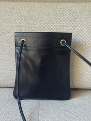 Hermès Black Leather Mini Aline Crossbody with Receipt