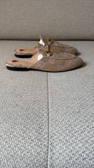 Gucci GG Princetown Mules Beige & Pink - Size 38.5