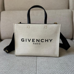 Givenchy Beige Small G Tote with Strap